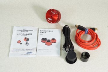 [NZ][G5413860] ZWO ASI715MC 天体撮影用カメラ 非冷却モデルカメラ 天体望遠鏡 部品 マニュアル/専用ケーブル等付き