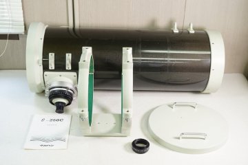 [NZ][G5400920S] 高橋製作所 タカハシ ε-250C D=250mm f=854mm カーボン イプシロン 鏡筒 天体望遠鏡 部品 鏡筒バンド/取扱説明書等付き