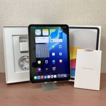 【極美品！バッテリー100%！！】iPad 第10世代 Wi-Fiモデル 64GB　シルバー　MPQ03J/A　即決あり！ 1円スタート！バッテリー100%！！