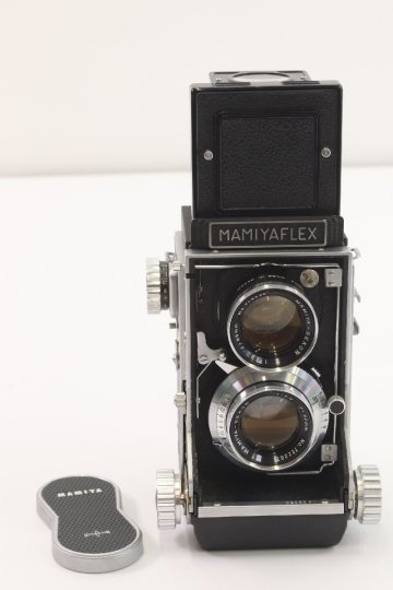 MAMIYAFLEX マミヤ フレックス MAMIYA-SEKOR 80mm F2.8 二眼レフ フィルム カメラ ジャンク品 0091-K