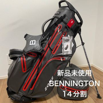 新品未使用BENNINGTON ベニントンスタンド式軽量キャディバッグ
