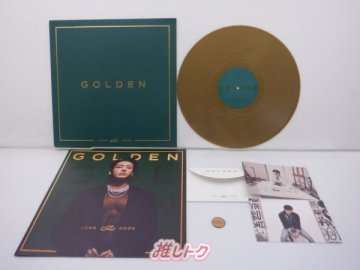 輸入(韓国盤) 完全数量限定盤 BTS JUNGKOOK レコード GOLDEN [良品]