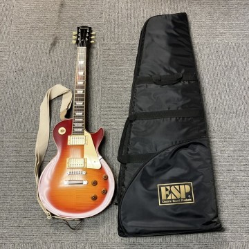 〇B009-P4-835 Edwards エドワーズ LIMITED MODEL リミテッドモデル エレキギター レスポールタイプ ソフトケース付き 音確認済み OA