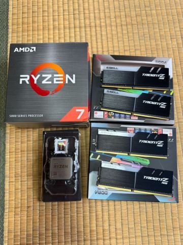 CPU AMD Ryzen 7 5700X メモリ32Gセット