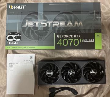Palit GeForce RTX 4070 Ti SUPER JetStream OC 16GB 美品