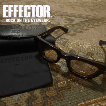【傑作品】 EFFECTOR FTW MUNAKATA サングラス べっ甲 眼鏡 カラーレンズ 棟方志功 エフェクター ムナカタ 日本製 ブラウン ワコマリア