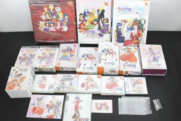サクラ大戦関連ソフト9点セット PS2(未開封)/DC/オンライン_長CM66