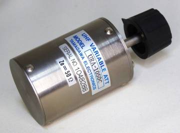 ロータリーアッテネータ TAMAGAWA UHF VARIABLE ATT「URA-1050C」BNCコネクタ 多摩川電子だと思います