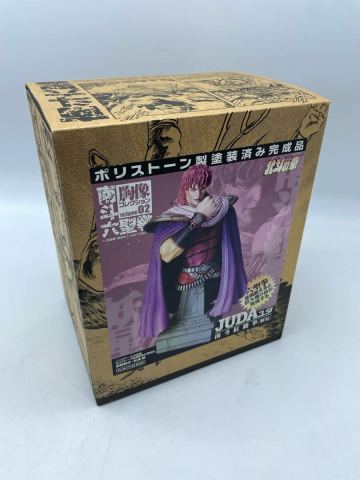 【開封品】海洋堂　北斗の拳　南斗六聖拳　胸像コレクションVol.02 南斗紅鶴拳　妖星のユダ　ポリストーン製塗装済み完成品