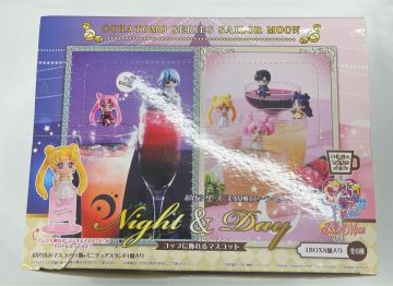 【コレクター放出品】未開封 メガハウス お茶友シリーズ 美少女戦士 セーラームーン Night＆Day 1BOX 大人買い コップに飾れる マスコット
