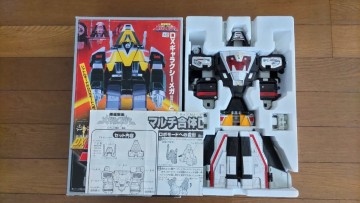 マルチ合体DXデルタメガ　電磁戦隊メガレンジャー　バンダイ
