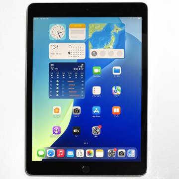 (極美品) Apple iPad (第9世代) (10.2インチ) シルバー 64GB MK2L3J/A Wi-Fiモデル iOS18.5 バッテリー最大容量100％ (充電回数64回)