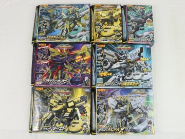 新幹線変形ロボ シンカリオン まとめて 7点 ドクターイエロー はやぶさ 三両合体 ブラック 等 タカラトミー プラレール 【彩irodori】