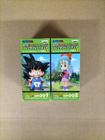 ★まとめ売り★未開封★ブルマ＆孫悟空★ドラゴンボールワールドコレクタブルフィギュア ワーコレ 出会いと旅立ち編 国内正規品