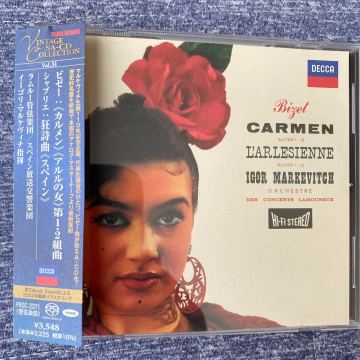 SACDハイブリッド盤 イーゴリマルケヴィチ IGOR MARKEVITCH ビゼー：カルメン組曲/アルルの女第1&第2組曲、他