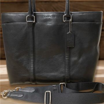 68Y250711B 上美品 COACH コーチ メンズ トートバッグ 検 ビジネス ショルダー ボストン ブリーフケース リュック レザー 革