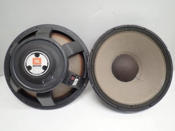 JBL ジェイビーエル 46cm コーン型ウーファーユニット JBL 2242H 8Ω ペア ① ∩ 72D06-1