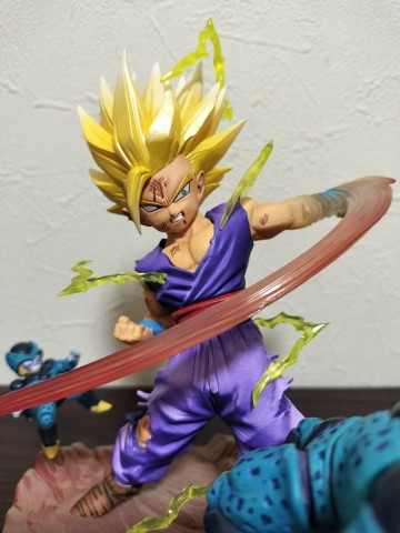 ドラゴンボール☆[超激戦]フィギュアーツZERO☆超サイヤ人2 孫悟飯☆リペイントフィギュア