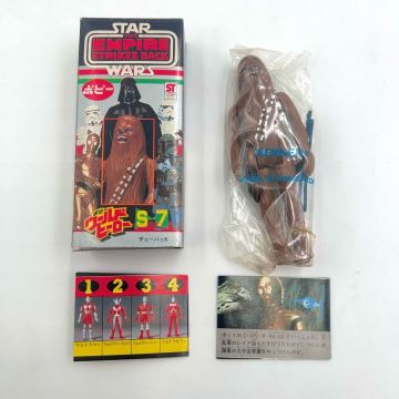 1円〜 内袋未開封 当時物　ポピー　スターウォーズ　チューバッカ　オールドケナー フィギュア