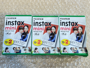 未使用品 FUJIFILM instax mini インスタントフィルム 10シート×2パック 計3点 おまとめセット 期限切れ 現状渡し