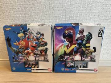S8070 ホットウィール キャラウィール CWUE アルティメットエディション 東映特撮ヒーロー列伝 スーパー戦隊シリーズ ゴレンジャー 2点