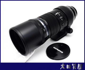 1)オリンパス OLYMPUS M.ZUIKO DIGITAL ED 300mm F4 IS PRO レンズプロテクター Kenko ZX 77mm 望遠レンズ 動作品 中古☆1円～
