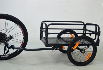 簡易貨物自転車トレーラーアウトドア旅行日常自転車曳行