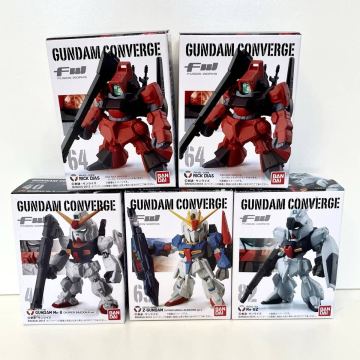 【未開封】 FW GUNDAM CONVERGE 旧弾 初期 いろいろ５個 (40/63/64/64/82) ガンダム コンバージ