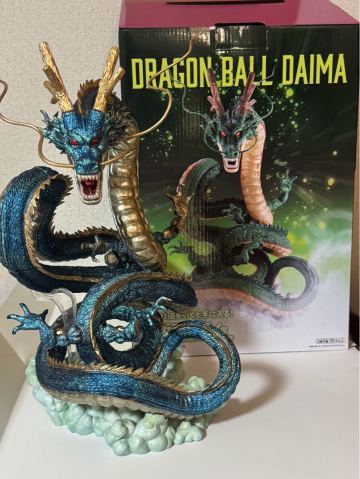 【リペイント品】色が変わる！？一番くじ ドラゴンボール ラストワン賞 神龍 偏光塗装バージョン プリズム塗料