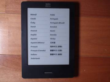 ★良品・美品★Kobo★rakuten 楽天★電子ブック★N905BB★電子ブックリーダー★