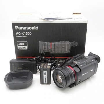 1円〜 Panasonic パナソニック HC-X1500 デジタル4K ビデオカメラ 箱付 通電のみ確認済 動作未確認 現状品 3904337