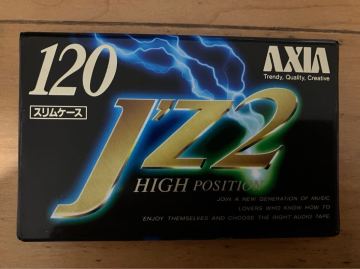 アクシア ハイポジション カセットテープ J’Z2 HIGH POSITION TYPEⅡ 120分 未開封 AXIA