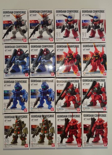 【箱下開封】 FW GUNDAM CONVERGE ガンダムコンバージ ノーマル シークレット 31 36 62 64 71 91 93 96 (計16個)