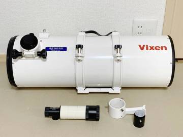 Vixen ビクセン R200SS D=200mm f=800mm 鏡筒 天体望遠鏡 部品 7x50ファインダー/鏡筒バンド/元箱等付き #02236