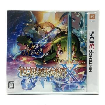 ゲームソフト『3DS 世界樹の迷宮X CROSS クロス 起動確認済み』NINTENDO ニンテンドー 現状品 D-5889