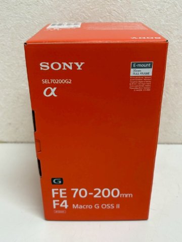 98　ソニー カメラレンズ FE 70-200mm F4 Macro G OSS II SEL70200G2 中古