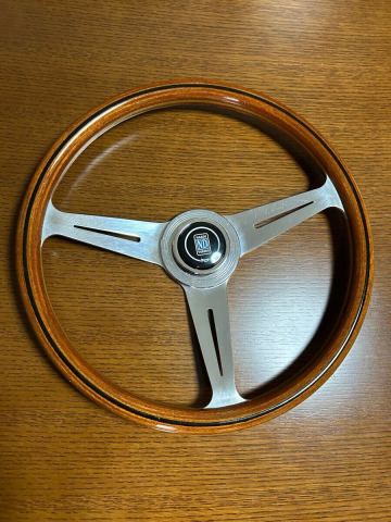 【当時物美品】ナルディ 正規品 36パイ クラシック ウッド ポリッシュスポーク ステアリング ハンドル 当時物 NARDI 旧車 ネオクラ 格安