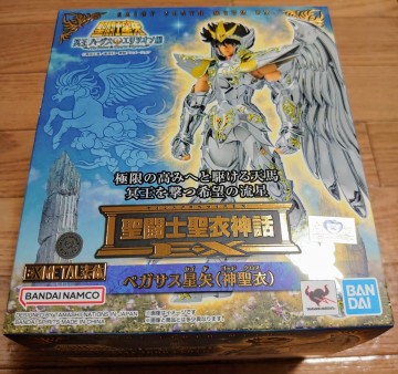 新品・未開封 バンダイ【聖闘士聖衣神話EX・ペガサス 星矢（神聖衣）】フィギュア