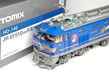 TOMIX EF510 501[田端運転所] 北斗星色 (品番:HO-140 EF510 500 ベース)HOゲージ精密加工品