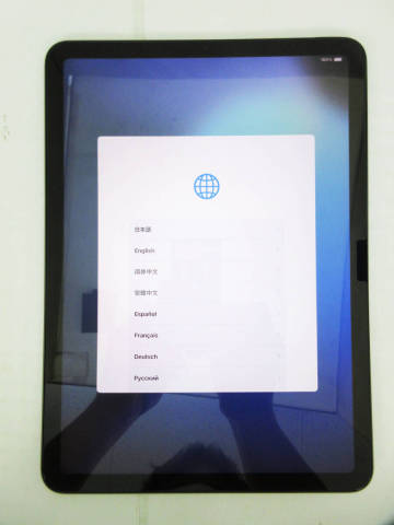 G6054【Apple iPad Air】 第4世代 MYFM2J/A A2316 Wi-Fiモデル 64GB★スペースグレイ★アップル タブレット★初期化済み★美品★