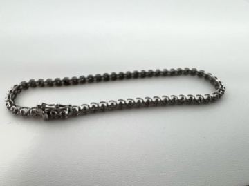 1円　シルバー　ダイヤモンド　1ct テニスブレス　ブレスレット　5.73g EG0981