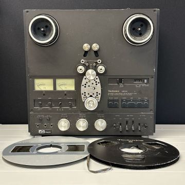 【7K9】1円スタート Technics 1500 RS-1506U テクニクス テープデッキ オープンリールデッキ 4TR オーディオ機器 音響機器 通電確認済み