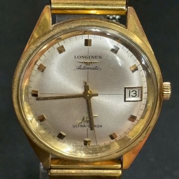 CGM148H LONGINES ロンジン ULTRA-CHRON ウルトラクロン 自動巻き メンズ腕時計 ゴールド系