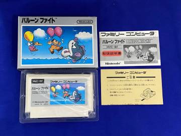 FC 美品　バルーンファイト　箱説付き　珍品　レア　ファミコン 
