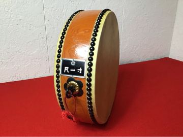 太鼓　打楽器　膜鳴楽器　和太鼓　平太鼓　楽器　和楽器　丸い　茶道具　合図　鳴り物　平胴太鼓　民謡