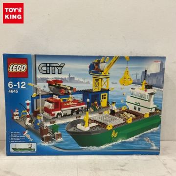 1円〜 未開封 LEGO シティ 4645 コンテナ船とハーバー