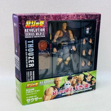 H2311★中古品★海洋堂 リボルテック 北斗の拳レボリューションNo.012 サウザー フィギュア★現状品★同梱不可