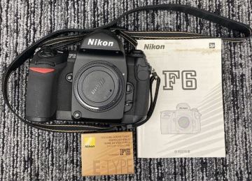 Nikon F6 35mm SLR AF Film Camera Black Body ニコン　一眼レフ　オートフォーカス　フィルムカメラ　ファインダースクリーン付き　0807Ac