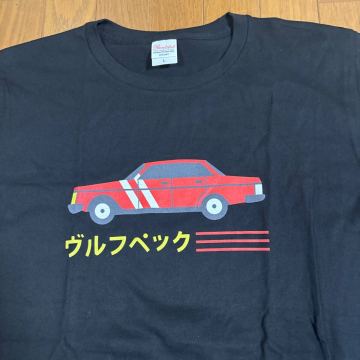 VULFPECK ヴルフペック FUJIROCK 25 フジロック 25 CAR デザイン　size Ｌ Tee 黒 ブラック