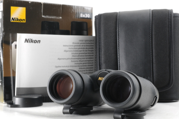 ニコン Nikon MONARCH 7 8x30 8.3° モナーク M711 双眼鏡 箱 取説 ケース付 管80N9616